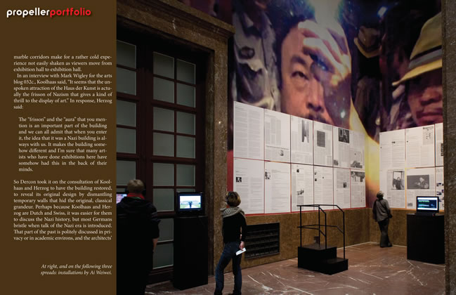 Ai WeiWei installation at House Der Kunst